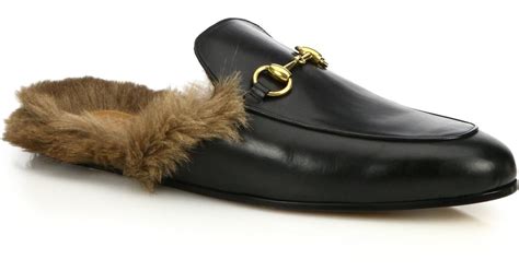 furry gucci slides|gucci slides with fur women.